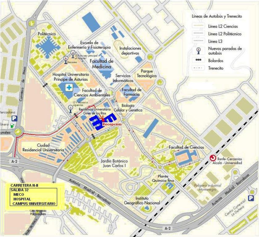 Residencia Universitaria Resa Giner De Los Rios Alcala de Henares Ngoại thất bức ảnh